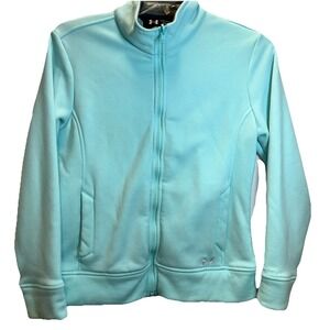 Under Armour Storm Cold Storm 2 Jacket Fleece Lined Zip Up Mint Green Size Small